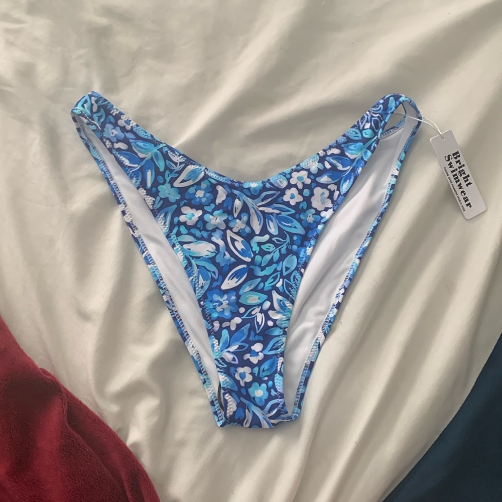 Bright Swimwear Capri Bottom Midnight Bloom